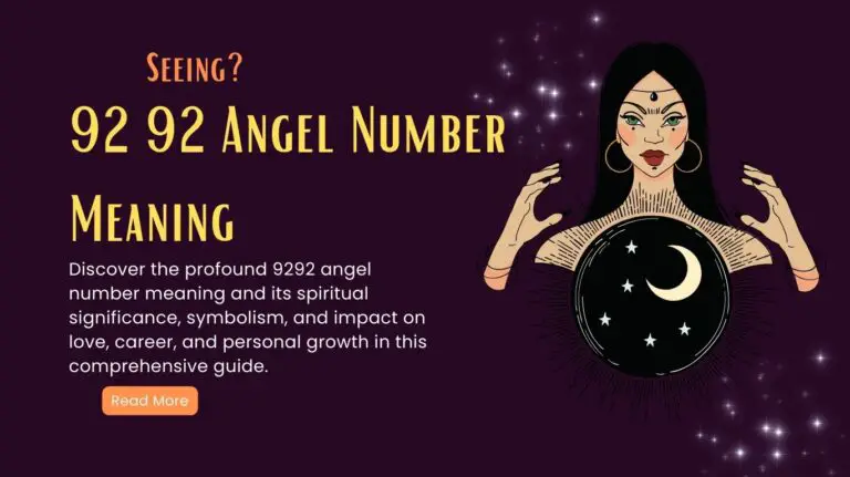 9292 Angel Number Meaning – Twin Flame, Love, Money, and More