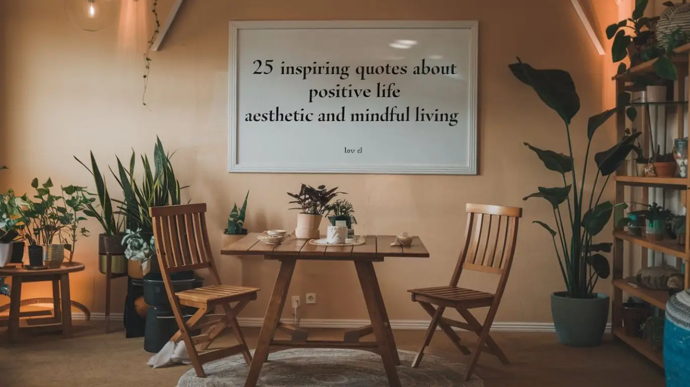 25 Inspiring Quotes About Positive Life Aesthetic and Mindful Living