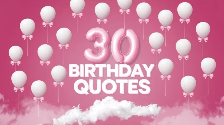 30 Birthday Quotes