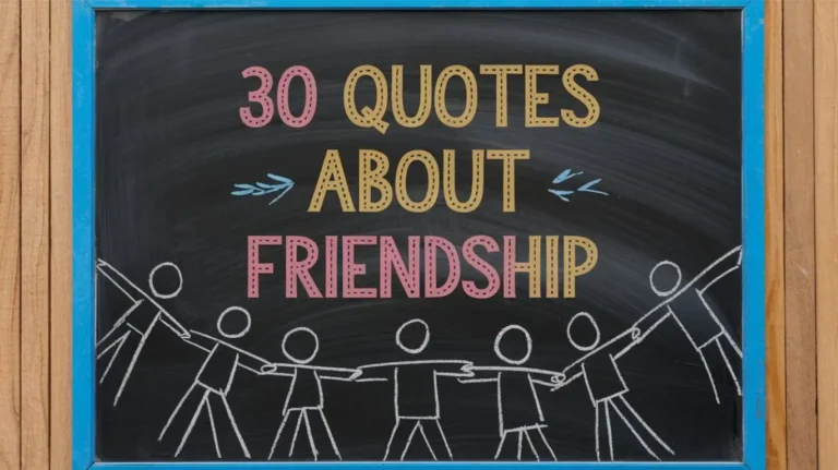 30 Quotes About Friendship