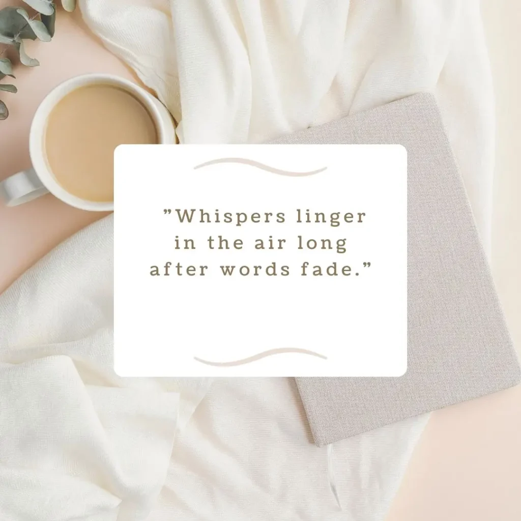 30 Whisper Quotes