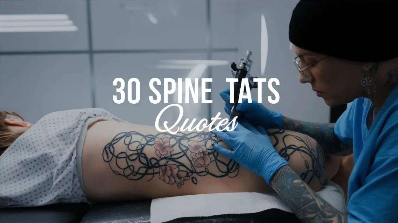 30 Spine Tats Quotes