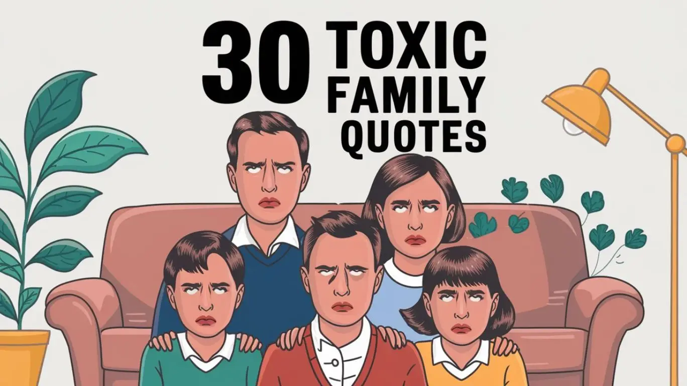 30 Toxic Family Quotes