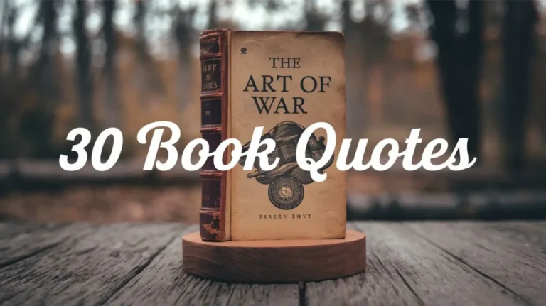 30 Book Quotes