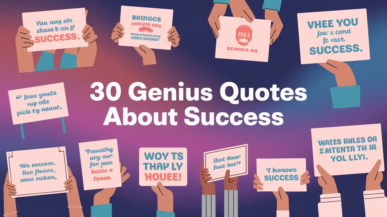 30 Genius Quotes About Success