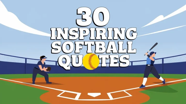 30 Inspiring Softball Quotes