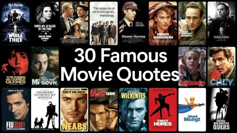 Famous Movie Quotes