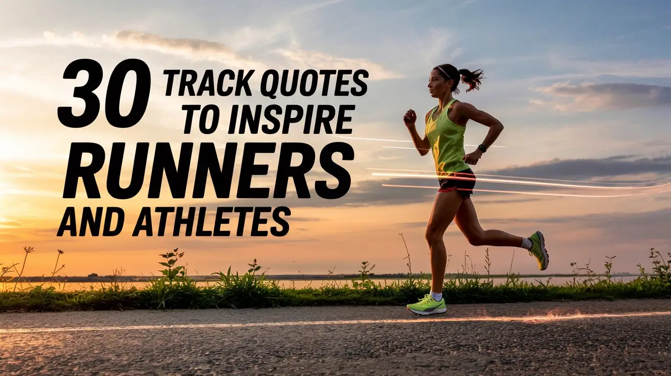 30 Track Quotes to Inspire Runners and Athletes
