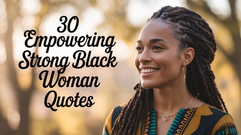 30 Empowering Strong Black Woman Quotes