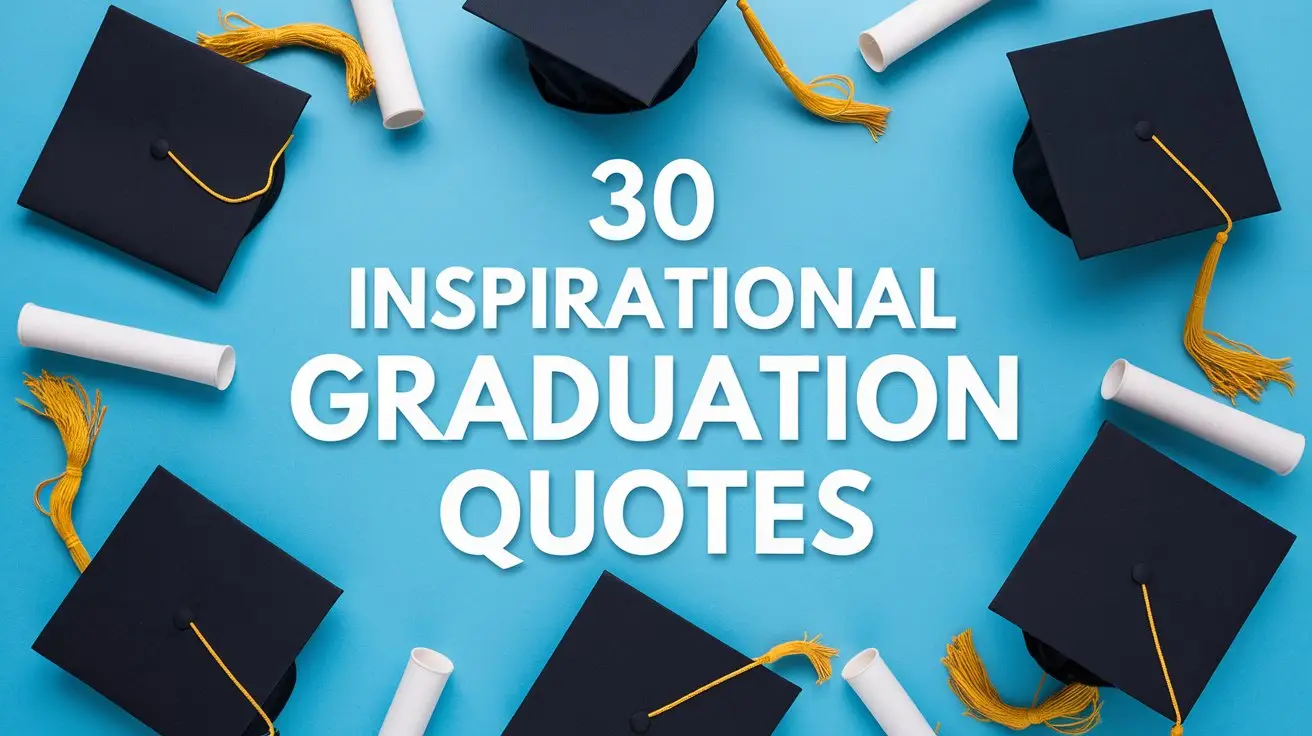 30 Inspirational Graduation Quotes