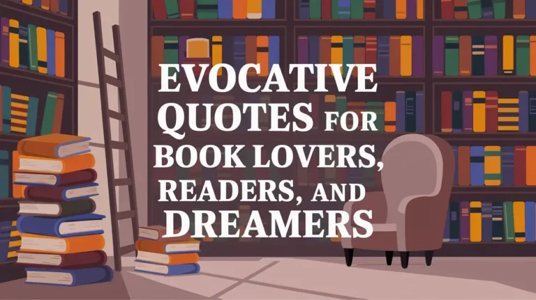 Evocative Quotes for Book Lovers, Readers, and Dreamers