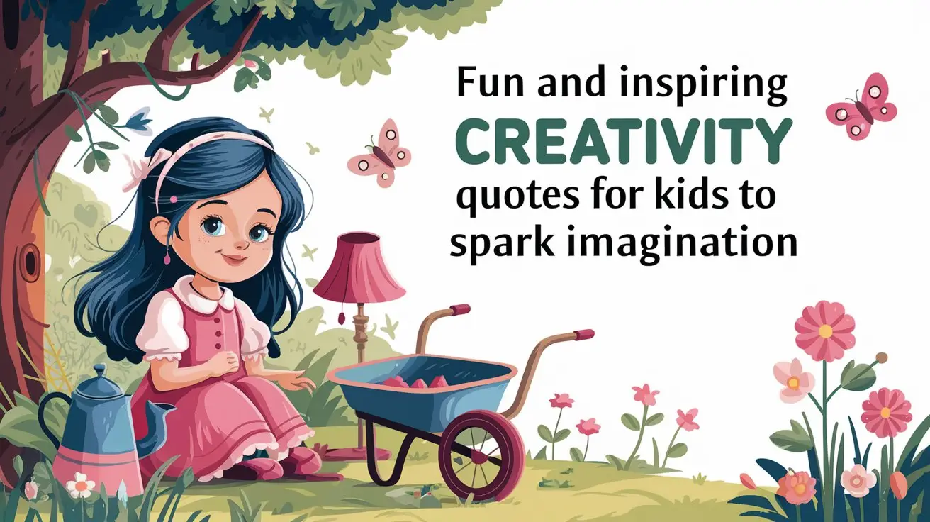 Fun and Inspiring Creativity Quotes for Kids to Spark Imagination