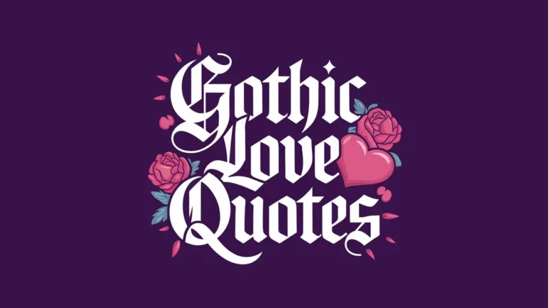 Gothic Love Quotes