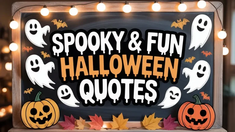 Spooky & Fun Halloween Quotes